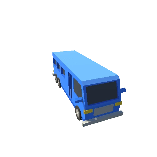 Tourist Bus - Blue